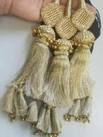 Indian Punjabi Pranda Mehndi Jagoo Charms Bridal Patiala Paranda Hair Braid A21