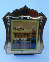 Golden Temple Darbar Sahib Ji Photo Portrait Sikh Ek Onkar Desktop Stand A3 Gift