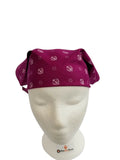 Purple Khanda Rumal Sikh Head Wrap Bandana Punjabi Cotton Cloth Handkerchief UK