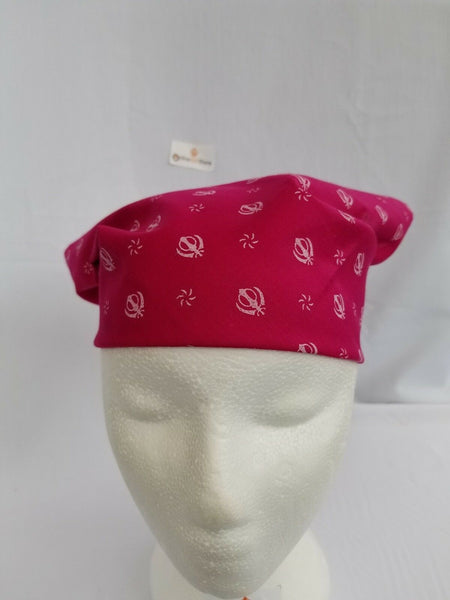 Sikh Punjabi PINK Khalsa Khandas bandana Head Wrap Gear Rumal Handkerchief Gift