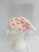 Sikh Hindu Muslim Orange Print bandana Head Wrap Gear Rumal Handkerchief Gift