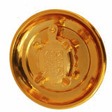 Vastu Fengshui Ikchapurti Kachua - Small Golden Finish Tortoise Amulet Talisman