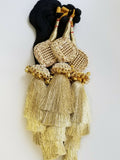 Indian Punjabi Pranda Mehndi Jagoo Charms Bridal Patiala Paranda Hair Braid A28