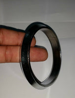 One Edge Thick Heavy Sarbloh Sikh Kaur Khalsa Kara Kada Singh Bracelet Bangle D4