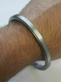 Sarbloh Kara Pure Iron Flat Kada Sikh Bangle Traditional 5Ks Khalsa Bracelet F4R Unisex Gift
