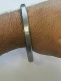 Sarbloh Kara Pure Iron Flat Kada Sikh Bangle Traditional 5Ks Khalsa Bracelet F4R Unisex Gift