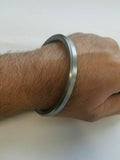 Sarbloh Pure Iron Flat Sikh Kara Kaur Kada Singh Khalsa Traditional 5Ks Bangle F4