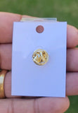 Crown pin brooch vintage look gold plated retro queen jubilee celebrity broach K