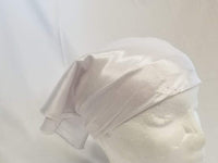 Sikh hindu kaur singh silver plain bandana head wrap gear wedding marriage rumal