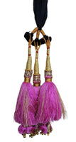 Indian punjabi parandi mehndi jaago viyah bridal patiala paranda hair braid tt11