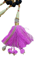 Indian punjabi parandi mehndi jaago viyah bridal patiala paranda hair braid tt11