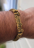 Mahadev bracelet kara hindu good luck kada evil eye protection bangle cc20 new