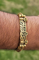 Mahadev bracelet kara hindu good luck kada evil eye protection bangle cc20 new
