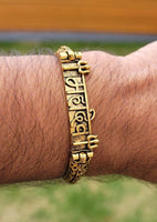 Mahadev bracelet kara hindu good luck kada evil eye protection bangle cc20 new