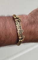 Mahadev bracelet kara hindu good luck kada evil eye protection bangle cc20 new
