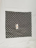 Sikh punjabi black white boxes hindu bandana head wrap gear rumal handkerchief