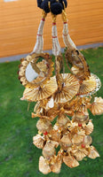 Indian punjabi parandi mehndi jaago mirror bridal patiala paranda hair braid ii5
