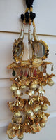 Indian punjabi parandi mehndi jaago mirror bridal patiala paranda hair braid ii5