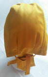 Sikh Patka Yellow Jean Embroidered Khanda Adult Unisex Head Wrap Punjabi Turban