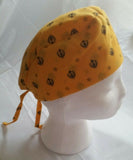 Sikh punjabi kesari orange kids baby patka pathka khandas bandana head wrap gear