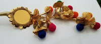 Patiala paranda latkan indian punjabi parandi mehndi jagoo bridal hair braid mb4