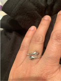 Hug ring adjustable size good luck love blessings sikh hindu muslim couple k25