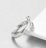Hug ring adjustable size good luck love blessings sikh hindu muslim couple k25