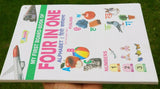Learn hindi punjabi english maths alphabets my first first board book kaida b62
