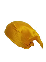 Sikh hindu kaur singh yellow plain bandana head wrap gear wedding marriage rumal