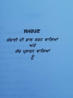 Sach di bhaal vich by Dr. Daljit Singh punjabi literature reading essay book mb