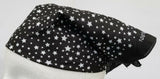 Sikh punjabi black white stars hindu bandana head wrap gear rumal handkerchief y