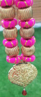 Punjabi kaintha folk cultural bhangra gidha pendant cultural patiala necklace nk