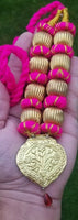Punjabi kaintha folk cultural bhangra gidha pendant cultural patiala necklace nk