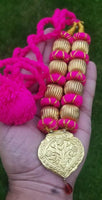 Punjabi kaintha folk cultural bhangra gidha pendant cultural patiala necklace nk