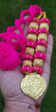 Punjabi kaintha folk cultural bhangra gidha pendant cultural patiala necklace nk