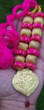 Punjabi kaintha folk cultural bhangra gidha pendant cultural patiala necklace nk
