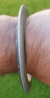 Sikh kara sarbloh gurbani engraved bangle singh kaur khalsa pure iron kada v19