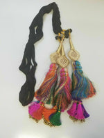 Indian punjabi pranda mehndi jagoo charms bridal patiala paranda hair braid a14