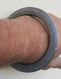 Sikh kara sarbloh floral engraved bangle singh kaur khalsa pure iron kada v14