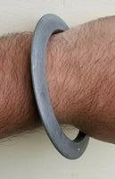 Sikh kara sarbloh floral engraved bangle singh kaur khalsa pure iron kada v8