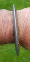 Sikh kara sarbloh floral engraved bangle singh kaur khalsa pure iron kada v8