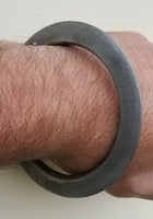Sikh kara sarbloh floral engraved bangle singh kaur khalsa pure iron kada v8