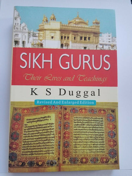 The sikh gurus their lives and teachings paperback book english k s duggal b29