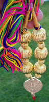 Punjabi kaintha folk cultural bhangra gidha pendant cultural patiala necklace nf