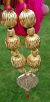 Punjabi kaintha folk cultural bhangra gidha pendant cultural patiala necklace nd