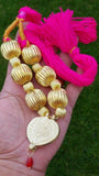 Punjabi kaintha folk cultural bhangra gidha pendant cultural patiala necklace nd