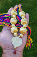 Punjabi kaintha folk cultural bhangra gidha pendant cultural patiala necklace nf