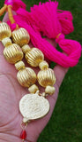 Punjabi kaintha folk cultural bhangra gidha pendant cultural patiala necklace nd