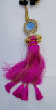 Indian punjabi pranda mehndi jagoo mirror bridal patiala paranda hair braids hh7