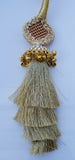 Indian punjabi pranda mehndi jagoo mirror bridal patiala paranda hair braids h5